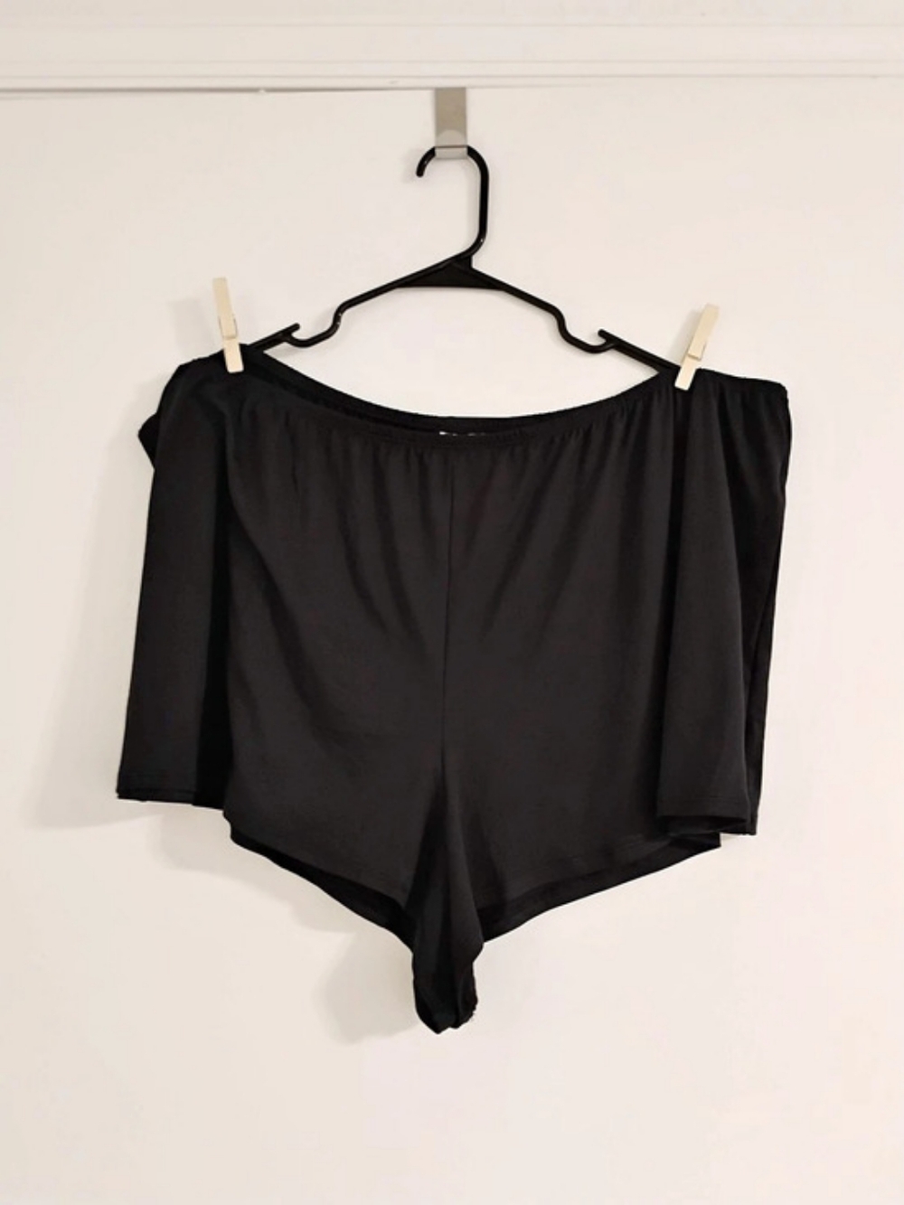 Joyspun Dreamy Soft Collection Sleep Shorts Black 3X